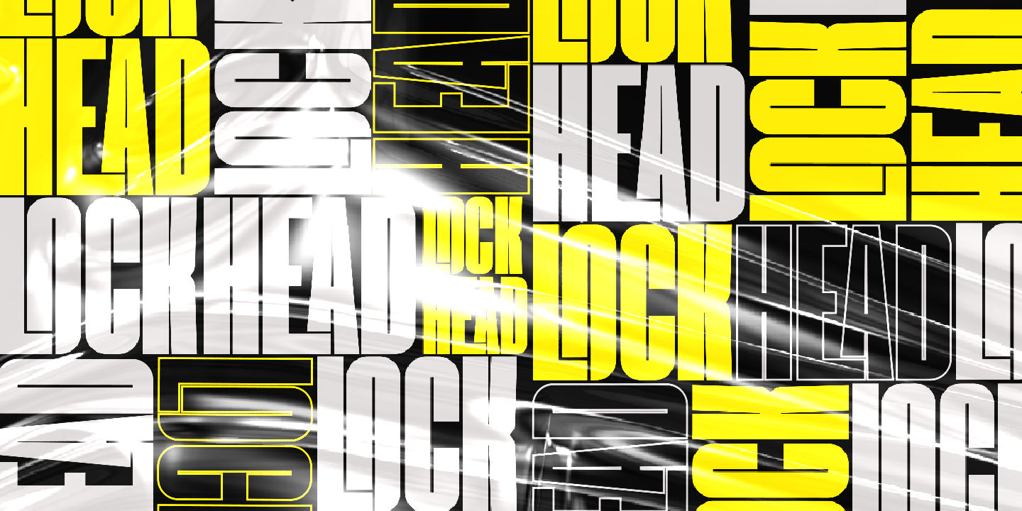 Example font Blackheat #5